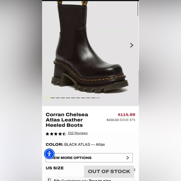 Dr Martens Corran Chelsea Atlas Heeled Boots - Picture 12 of 12